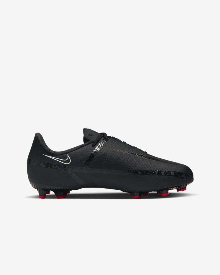 Botas de Futbol Nike Jr. Phantom GT2 Academy MG Kids Multi-Ground Niña Negras Blancas Rojas Claro Gris Oscuro | TBMKQ-0835