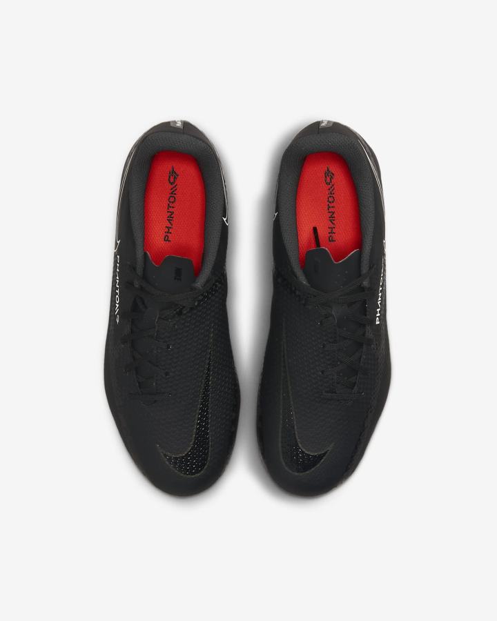 Botas de Futbol Nike Jr. Phantom GT2 Academy MG Kids Multi-Ground Niña Negras Blancas Rojas Claro Gris Oscuro | TBMKQ-0835