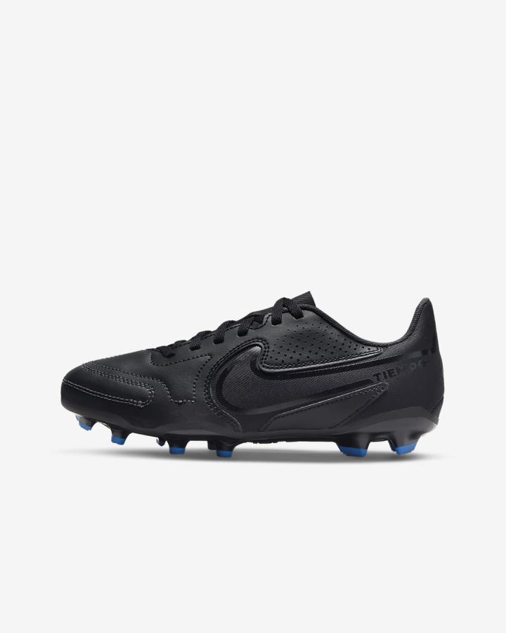 Botas de Futbol Nike Jr. Tiempo Legend 9 Club MG Kids Multi-Ground Niña Negras Blancas Azules Claro Negras | BFQMI-4095