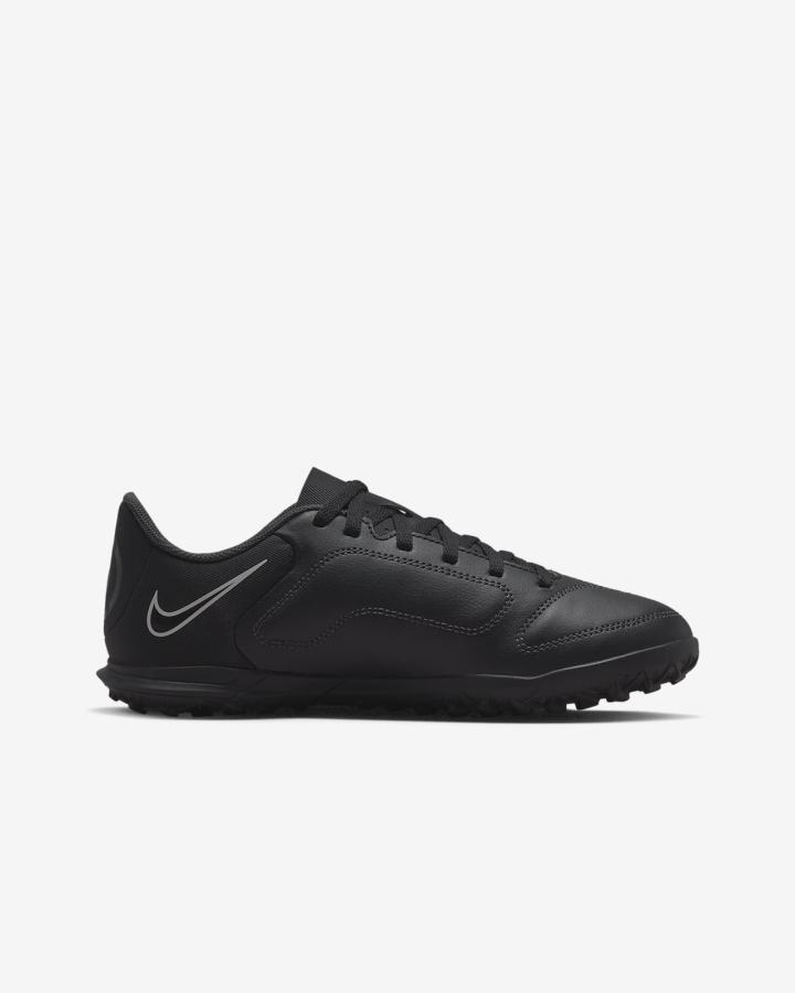 Botas de Futbol Nike Jr. Tiempo Legend 9 Club TF Kids Turf Niña Negras Blancas Azules Claro Negras | FUCRL-9178