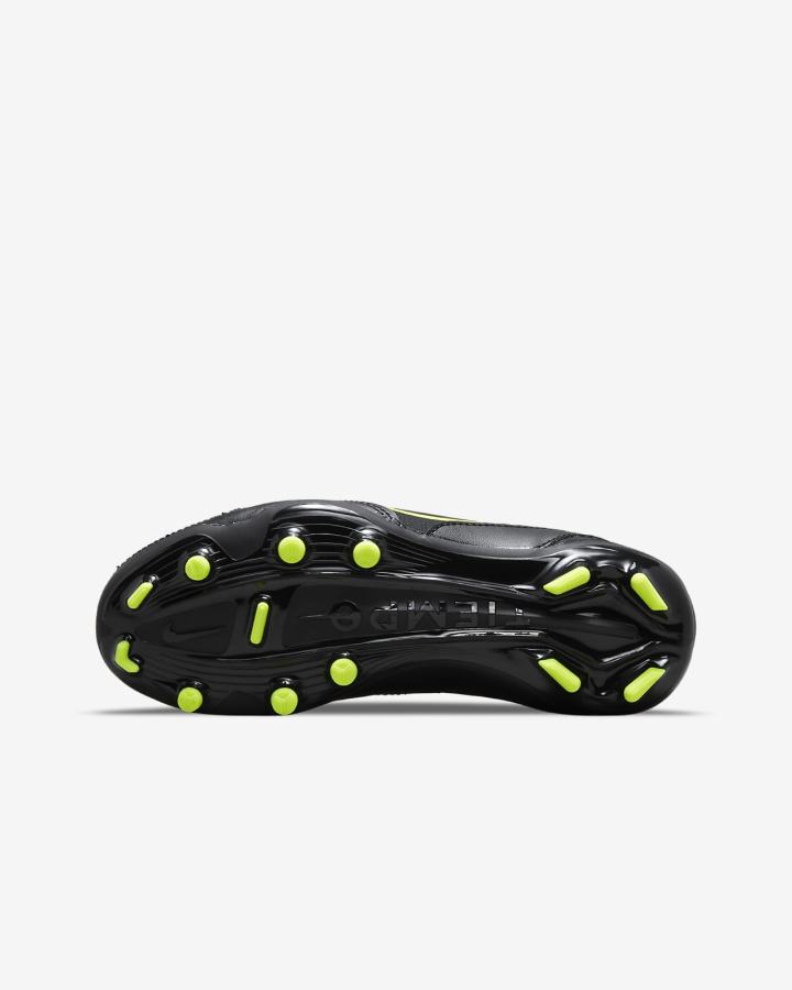 Botas de Futbol Nike Jr. Tiempo Legend 9 Club MG Kids Multi-Ground Niña Negras | JFWHR-1863