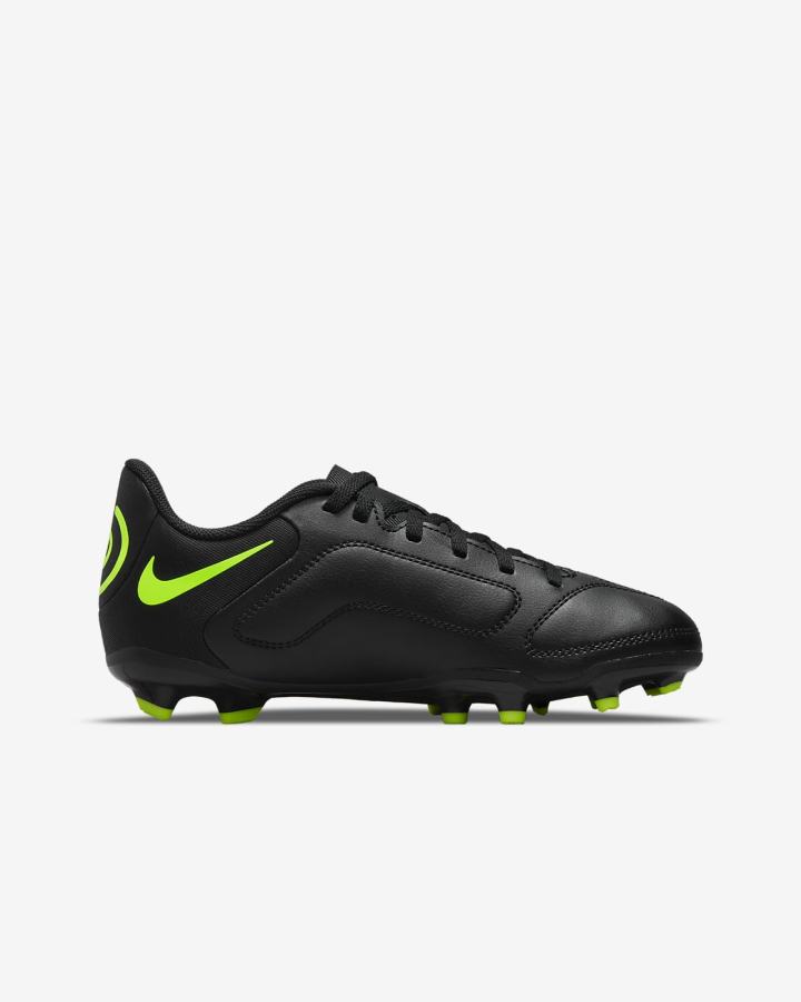 Botas de Futbol Nike Jr. Tiempo Legend 9 Club MG Kids Multi-Ground Niña Negras | JFWHR-1863