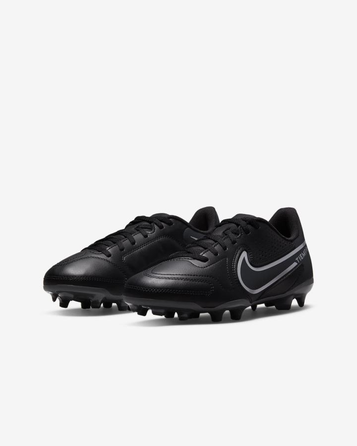 Botas de Futbol Nike Jr. Tiempo Legend 9 Club MG Kids Multi-Ground Niña Negras Gris Oscuro Negras | PLOVK-1482