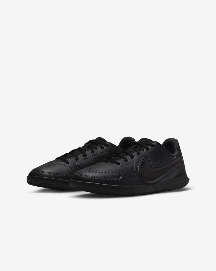Botas de Futbol Nike Jr. Tiempo Legend 9 Club IC Kids Indoor/Court Niño Negras Blancas Azules Claro Negras | QFIVA-1385