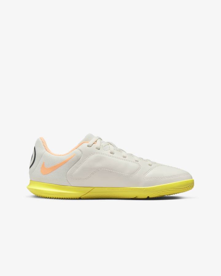 Botas de Futbol Nike Jr. Tiempo Legend 9 Club IC Kids Indoor/Court Niña Amarillo | VQJRY-7651