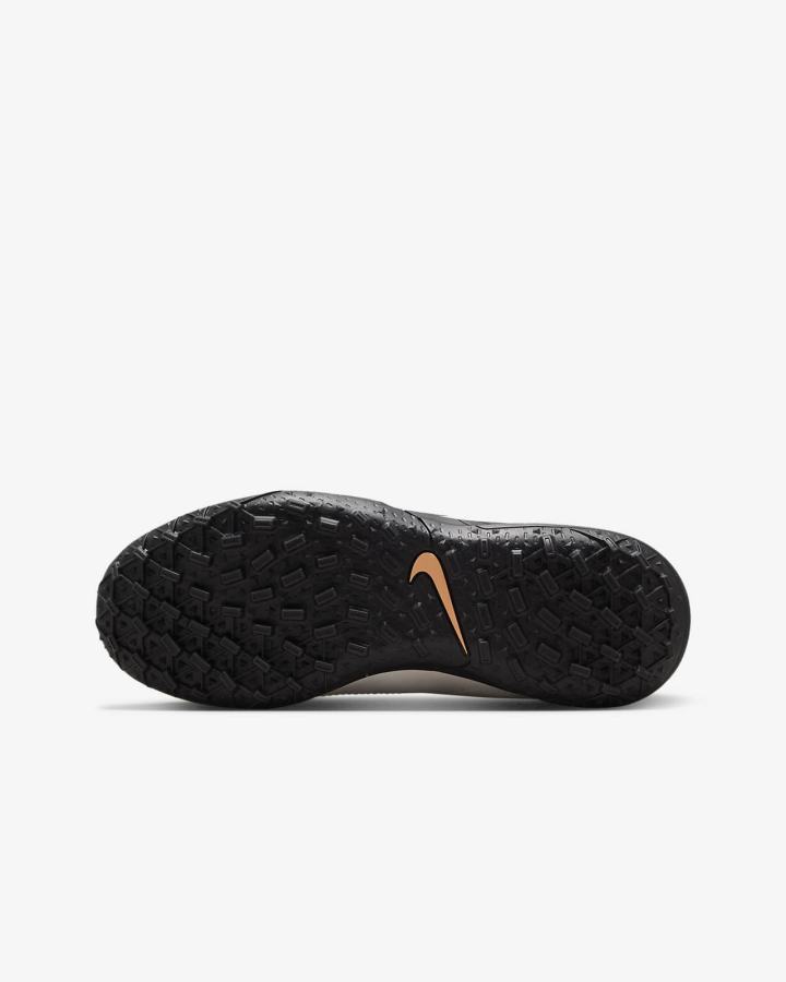 Botas de Futbol Nike Jr. Tiempo Legend 9 Club TF Kids Turf Niña Amarillo | WQGEP-2815