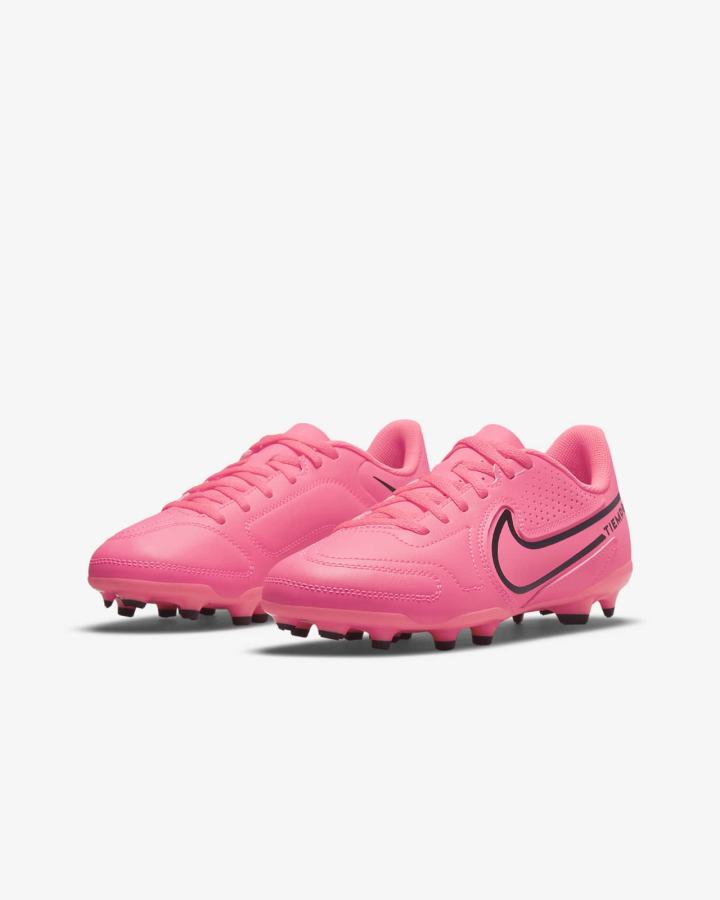 Botas de Futbol Nike Jr. Tiempo Legend 9 Club MG Kids Multi-Ground Niña Rosas Negras | XZSIV-4176