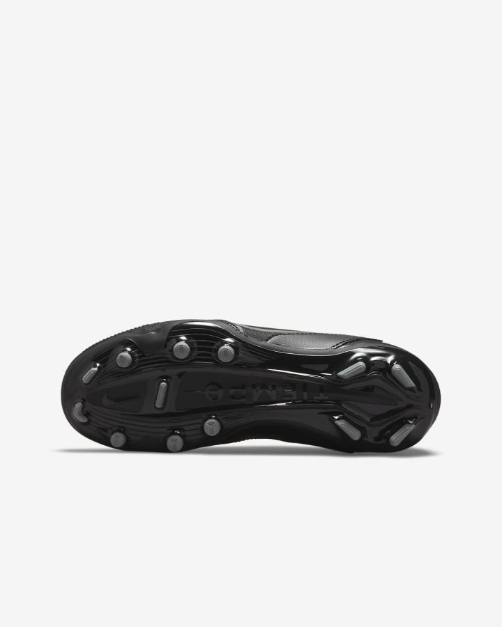 Botas de Futbol Nike Jr. Tiempo Legend 9 Club MG Kids Multi-Ground Niña Negras Metal Gris | ZCUOR-0298