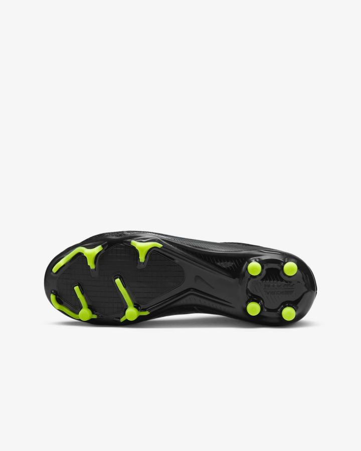 Botas de Futbol Nike Jr. Zoom Mercurial Superfly 9 Academy FG/MG Kids Multi-Ground Niña Negras Blancas Gris Oscuro | RWNJB-2874