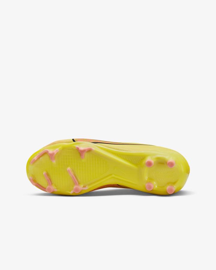Botas de Futbol Nike Jr. Zoom Mercurial Superfly 9 Academy FG/MG Kids Multi-Ground Niña Amarillo | YQSGM-5847