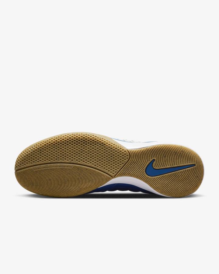 Botas de Futbol Nike Lunar Gato II IC Indoor/Court Hombre Blancas Marrones Claro Azules | KJDVE-0793