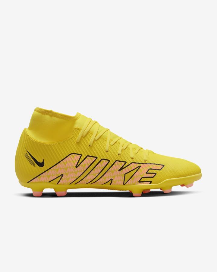 Botas de Futbol Nike Mercurial Superfly 9 Club MG Multi-Ground Hombre Amarillo | MLCXA-5294
