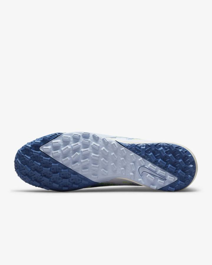 Botas de Futbol Nike Mercurial Superfly 8 Academy TF Turf Hombre Gris Azules Claro Azules Oscuro | PYLGQ-1259