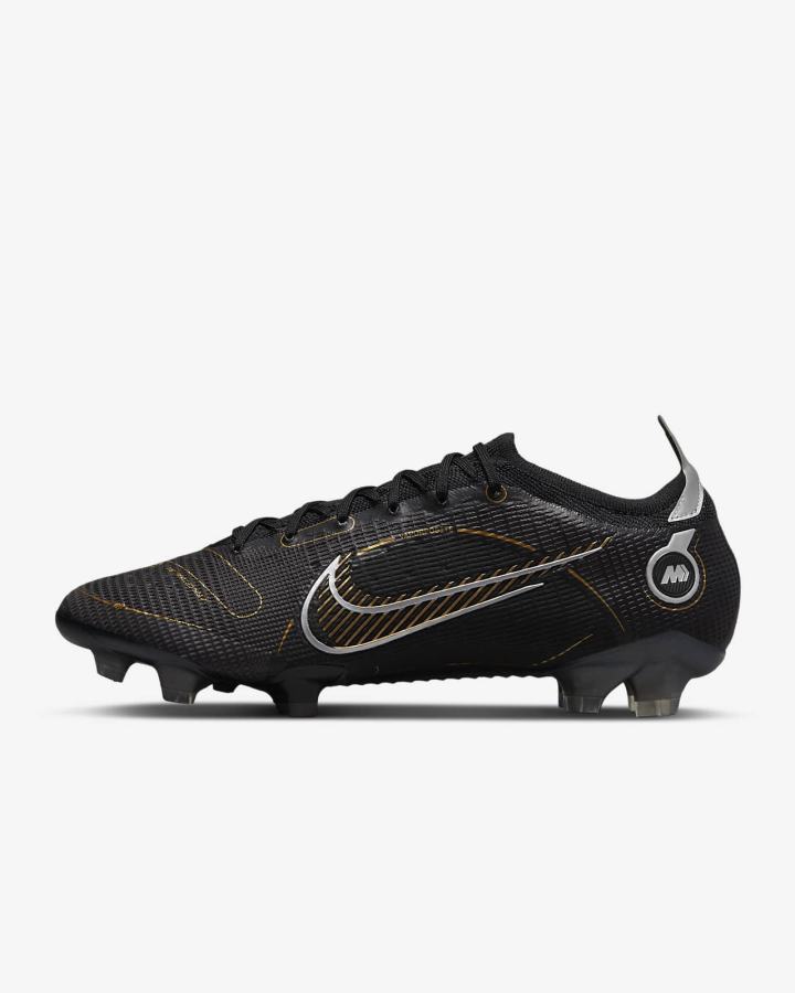 Botas de Futbol Nike Mercurial Vapor 14 Elite FG Firm-Ground Hombre Negras Metal Plateadas Gris Metal Doradas | MNDJB-0289