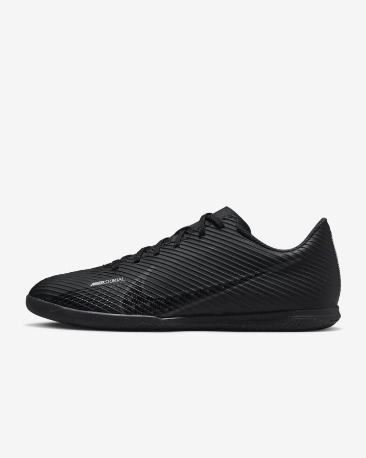 Botas de Futbol Nike Mercurial Vapor 15 Club IC Indoor/Court Hombre Negras Blancas Gris Oscuro | BYIOF-8940