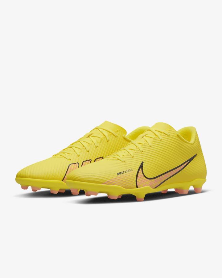 Botas de Futbol Nike Mercurial Vapor 15 Club MG Multi-Ground Hombre Amarillo | NWMGX-7026