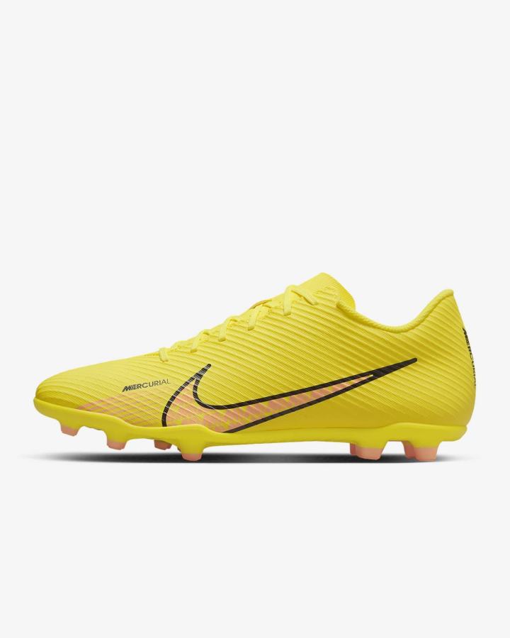 Botas de Futbol Nike Mercurial Vapor 15 Club MG Multi-Ground Hombre Amarillo | NWMGX-7026
