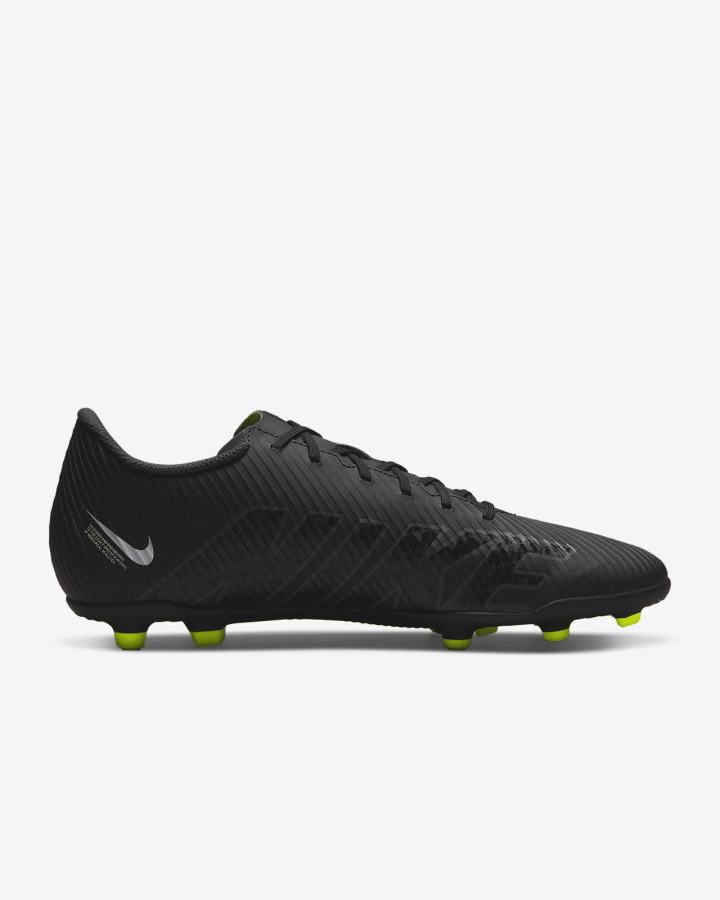 Botas de Futbol Nike Mercurial Vapor 15 Club MG Multi-Ground Mujer Negras Blancas Gris Oscuro | PEXGD-2841