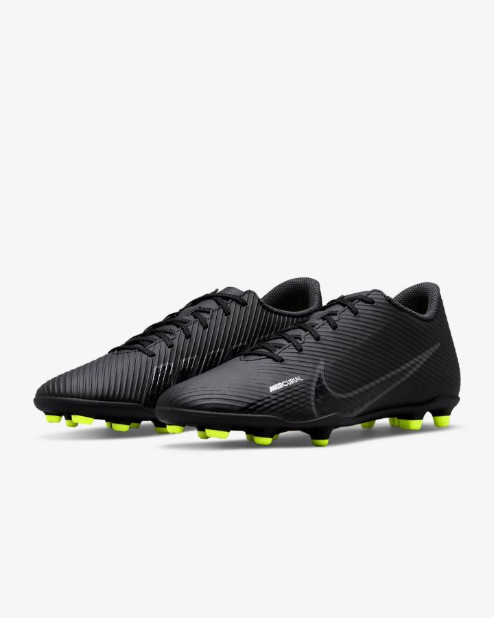 Botas de Futbol Nike Mercurial Vapor 15 Club MG Multi-Ground Mujer Negras Blancas Gris Oscuro | PEXGD-2841