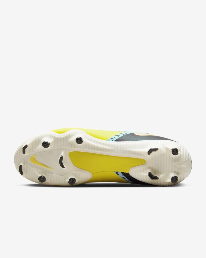 Botas de Futbol Nike Phantom GT2 Academy MG Multi-Ground Mujer Amarillo Negras | BPZDH-1652