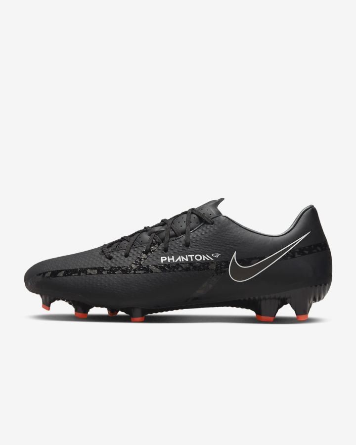 Botas de Futbol Nike Phantom GT2 Academy MG Multi-Ground Hombre Negras Blancas Rojas Claro Gris Oscuro | FHNSP-3498