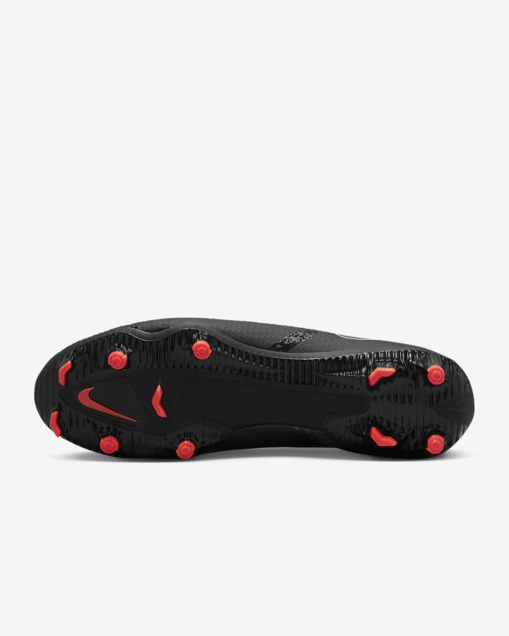 Botas de Futbol Nike Phantom GT2 Academy Dynamic Fit MG Multi-Ground Mujer Negras Blancas Rojas Claro Gris Oscuro | FSYLH-1360