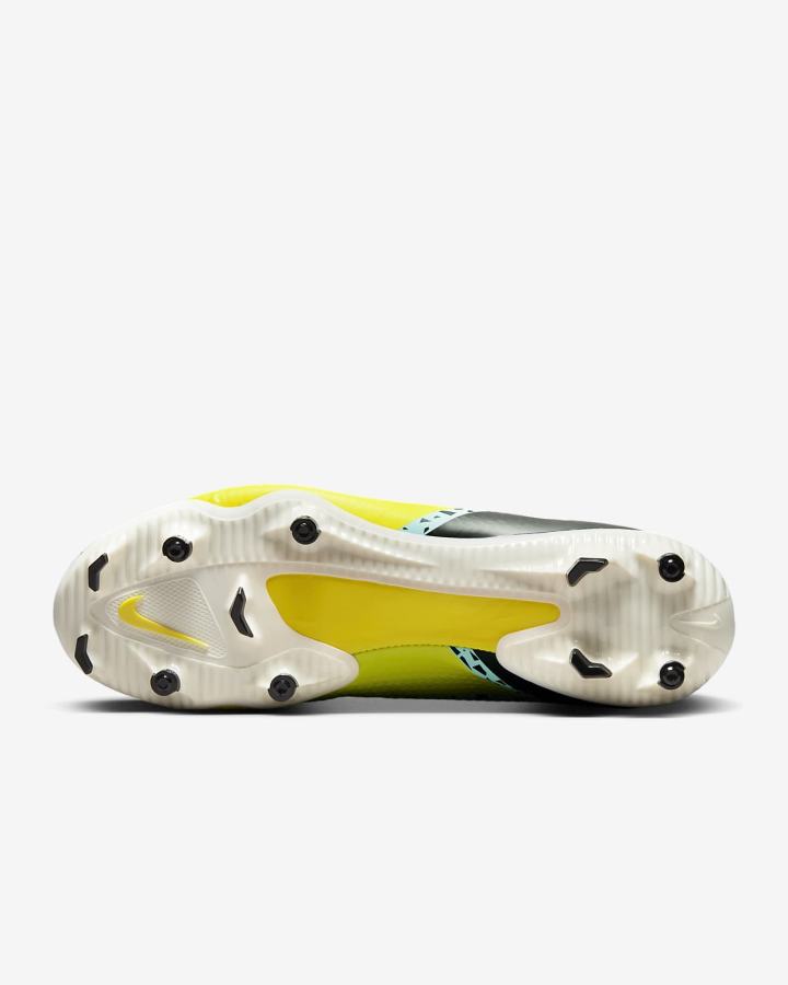 Botas de Futbol Nike Phantom GT2 Academy Dynamic Fit MG Multi-Ground Hombre Amarillo Negras | VFJMT-7830