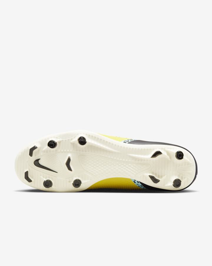 Botas de Futbol Nike Phantom GT2 Club Dynamic Fit MG Multi-Ground Hombre Amarillo Negras | NDHCK-0972