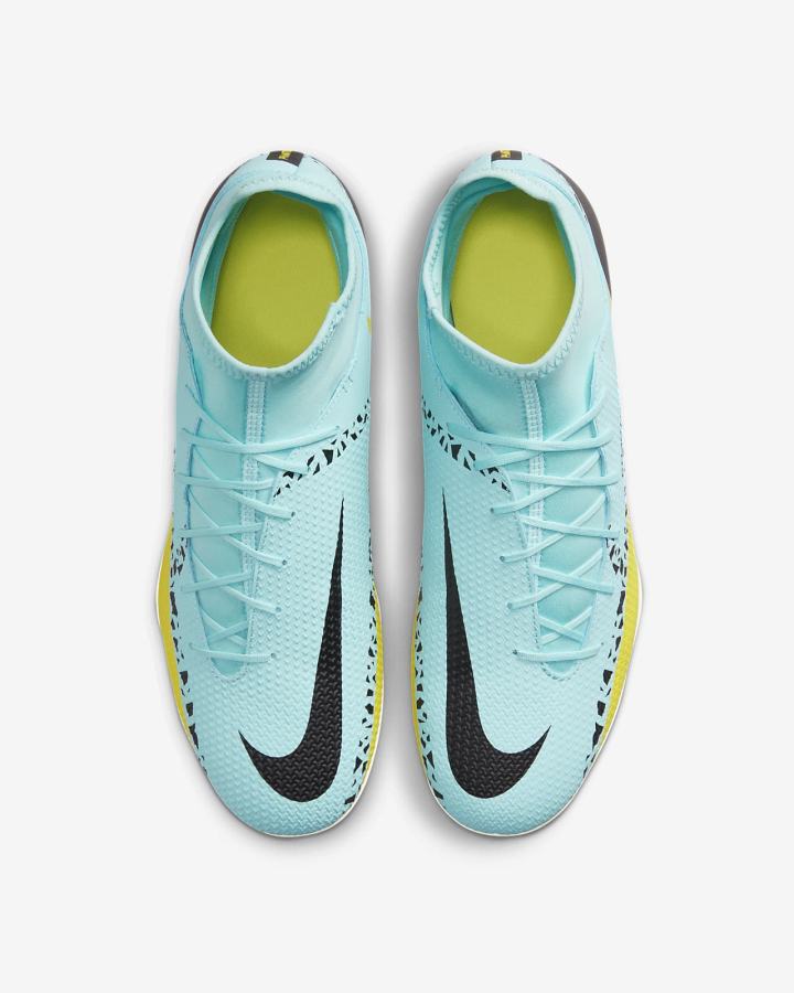 Botas de Futbol Nike Phantom GT2 Club Dynamic Fit MG Multi-Ground Hombre Amarillo Negras | NDHCK-0972