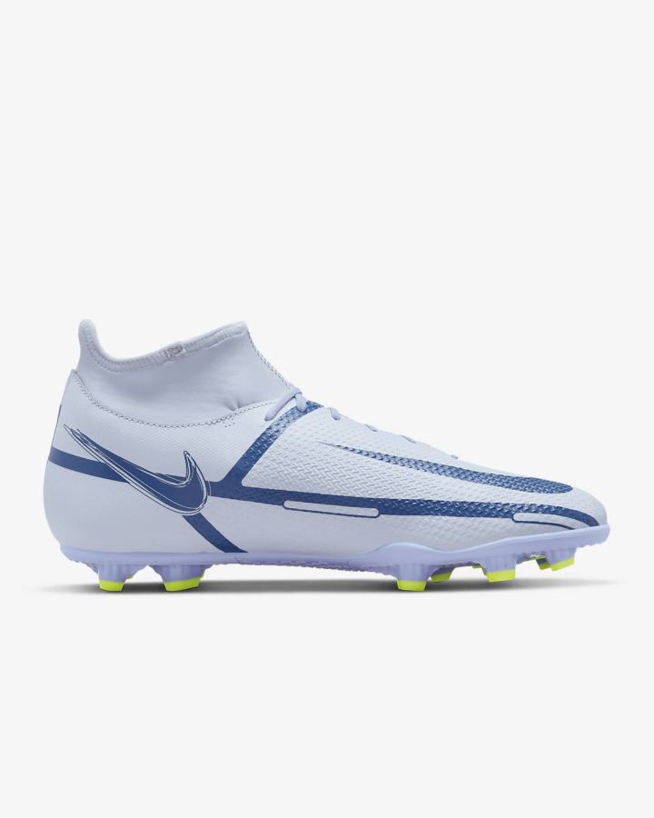 Botas de Futbol Nike Phantom GT2 Club Dynamic Fit MG Multi-Ground Mujer Gris Azules Claro Azules Oscuro | NFUDI-6532