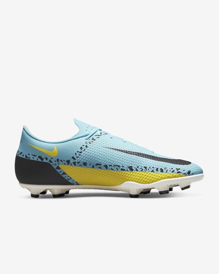 Botas de Futbol Nike Phantom GT2 Club MG Multi-Ground Hombre Amarillo Negras | MVACG-6129