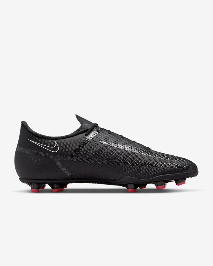Botas de Futbol Nike Phantom GT2 Club MG Multi-Ground Hombre Negras Rojas Claro Blancas | SVNYM-0281