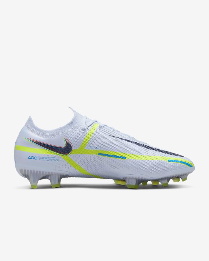 Botas de Futbol Nike Phantom GT2 Elite FG Firm-Ground Hombre Gris Azules Claro | FXSIN-9318