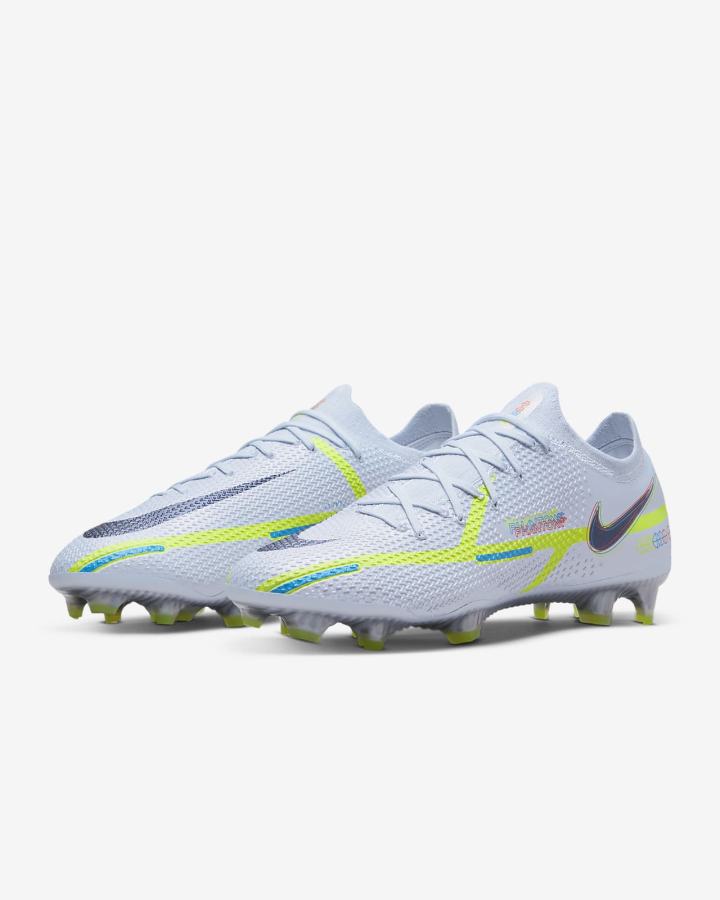 Botas de Futbol Nike Phantom GT2 Elite FG Firm-Ground Hombre Gris Azules Claro | FXSIN-9318