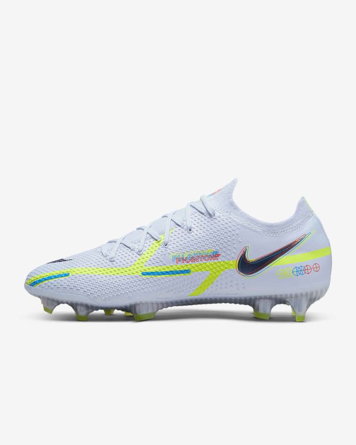 Botas de Futbol Nike Phantom GT2 Elite FG Firm-Ground Hombre Gris Azules Claro | FXSIN-9318