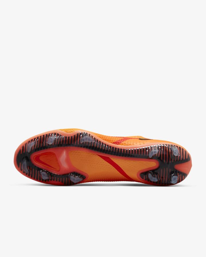 Botas de Futbol Nike Phantom GT2 Elite FG Firm-Ground Mujer Naranjas Rojas Claro Negras | KEMTN-9074