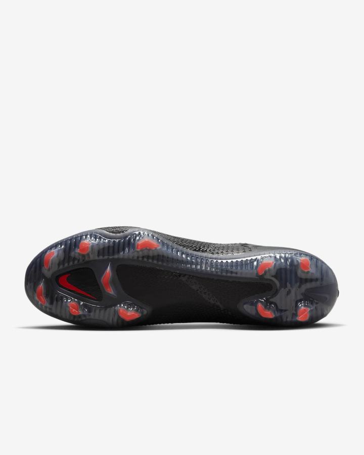 Botas de Futbol Nike Phantom GT2 Elite FG Firm-Ground Mujer Negras Blancas Rojas Claro Gris Oscuro | TNEIL-7325