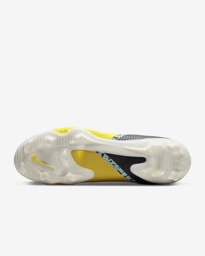 Botas de Futbol Nike Phantom GT2 Pro FG Firm-Ground Hombre Amarillo Negras | YLUHW-8530
