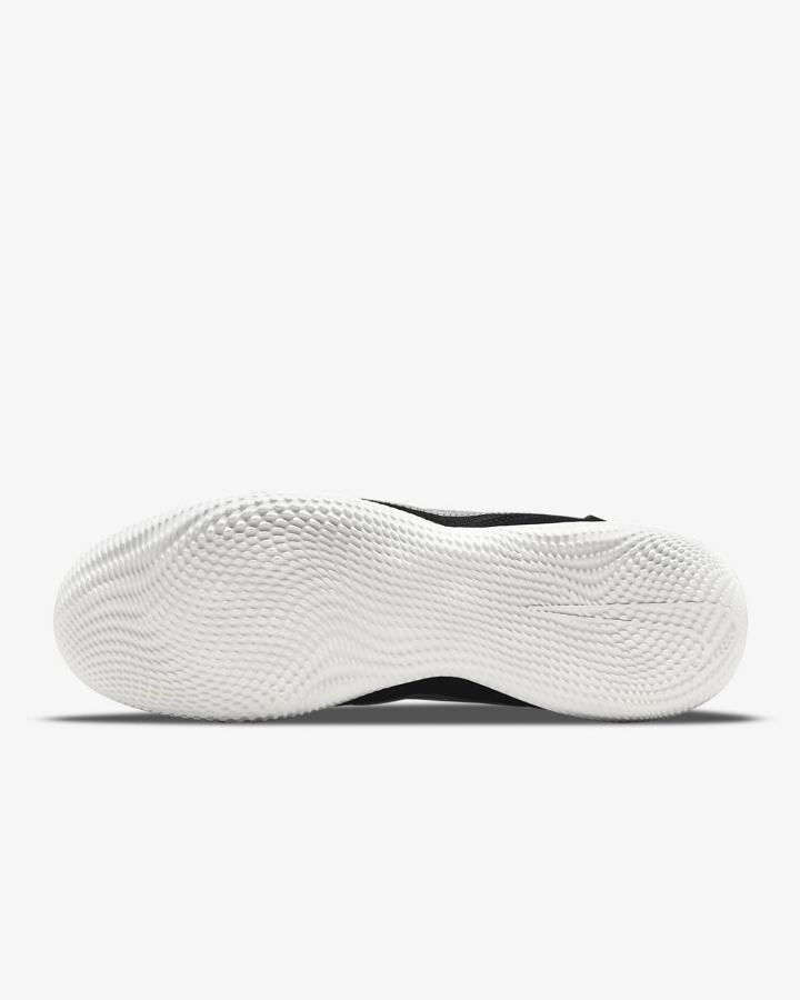 Botas de Futbol Nike Streetgato Mujer Negras Blancas | HWZPF-9640