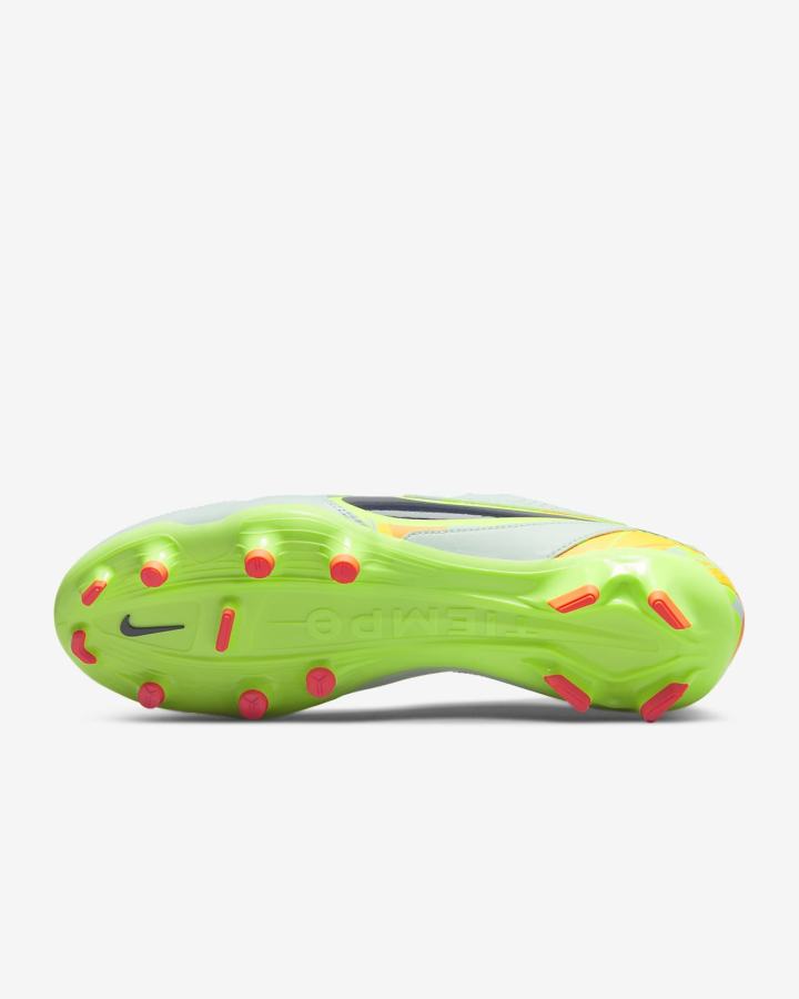 Botas de Futbol Nike Tiempo Legend 9 Academy MG Multi-Ground Hombre Verde Menta Naranjas Azules | KARLH-8601