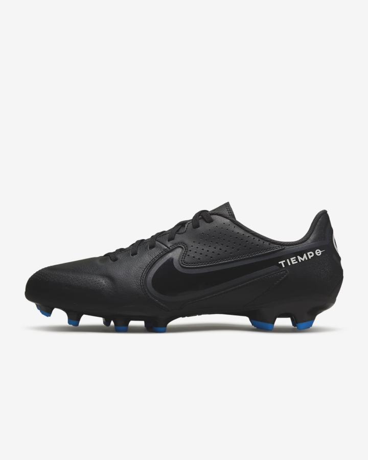 Botas de Futbol Nike Tiempo Legend 9 Academy MG Multi-Ground Hombre Negras Blancas Azules Gris | MURZK-4197