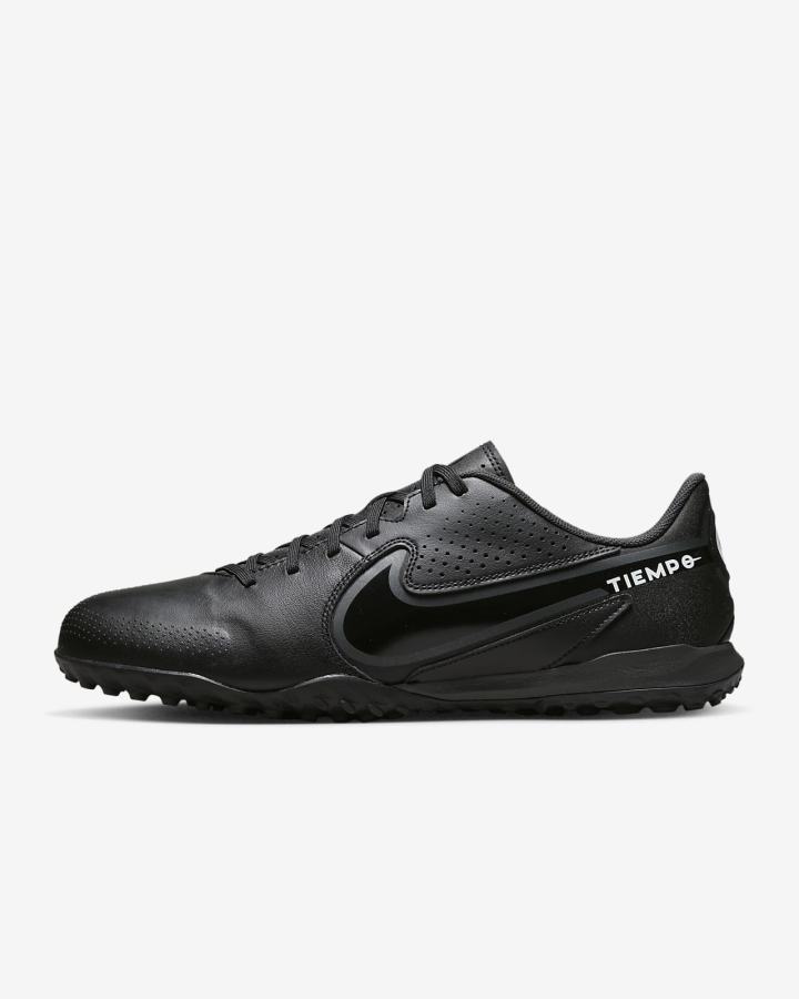 Botas de Futbol Nike Tiempo Legend 9 Academy TF Turf Hombre Negras Blancas Azules Claro Gris | TPSZY-9783
