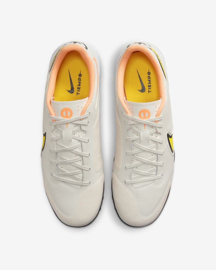 Botas de Futbol Nike Tiempo Legend 9 Academy TF Turf Hombre Amarillo | YISRM-5479