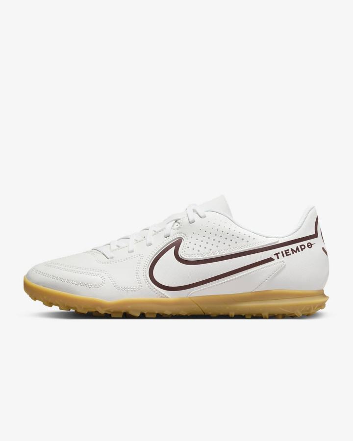 Botas de Futbol Nike Tiempo Legend 9 Club TF Turf Hombre Marrones Claro Verde Menta | BYEAM-3785