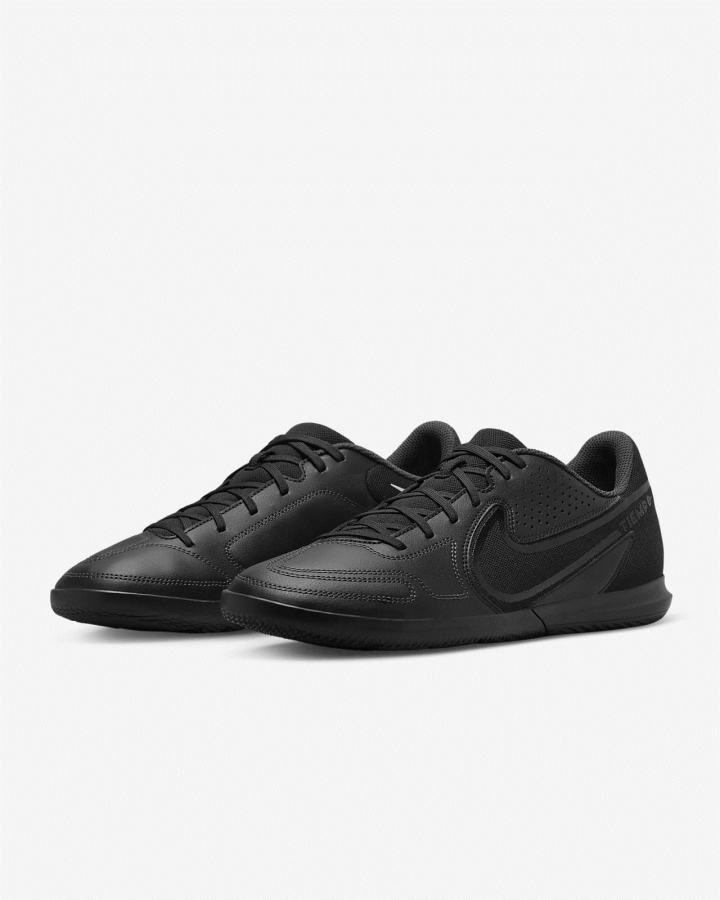 Botas de Futbol Nike Tiempo Legend 9 Club IC Indoor/Court Mujer Negras Blancas Azules Negras | JPFVZ-7509