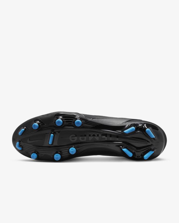 Botas de Futbol Nike Tiempo Legend 9 Club MG Multi-Ground Hombre Negras Blancas Azules Claro | TGXKU-4923