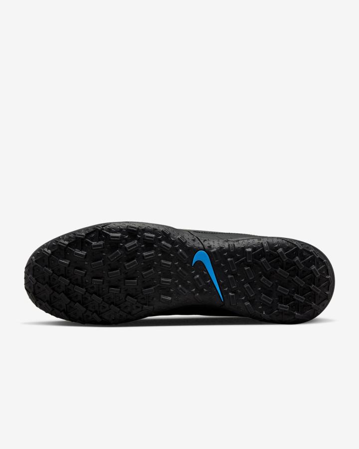Botas de Futbol Nike Tiempo Legend 9 Club TF Turf Hombre Negras Blancas Azules Claro | UNOGY-7159