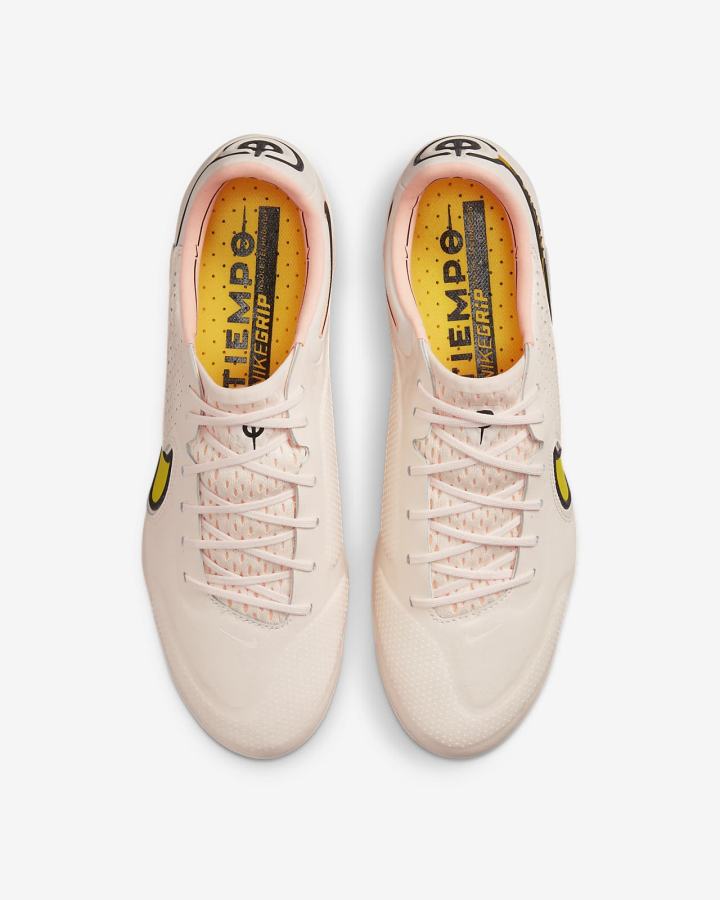 Botas de Futbol Nike Tiempo Legend 9 Elite FG Firm-Ground Hombre Amarillo | DMPJU-0185