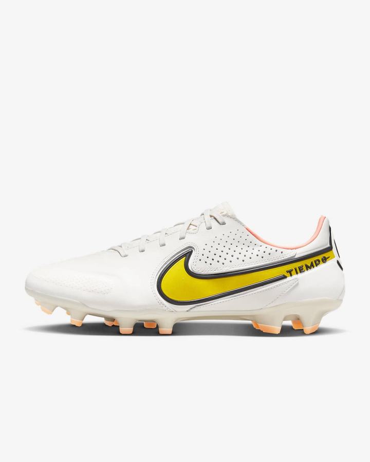 Botas de Futbol Nike Tiempo Legend 9 Pro FG Firm-Ground Hombre Amarillo | GCFHW-2047