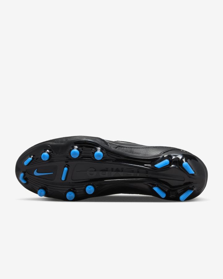 Botas de Futbol Nike Tiempo Legend 9 Pro FG Firm-Ground Hombre Negras Blancas Azules Claro Gris | PLTYA-0354